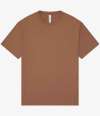 CV3010 Unisex Heavyweight Boxy T Shirt Vintage Brown colour image